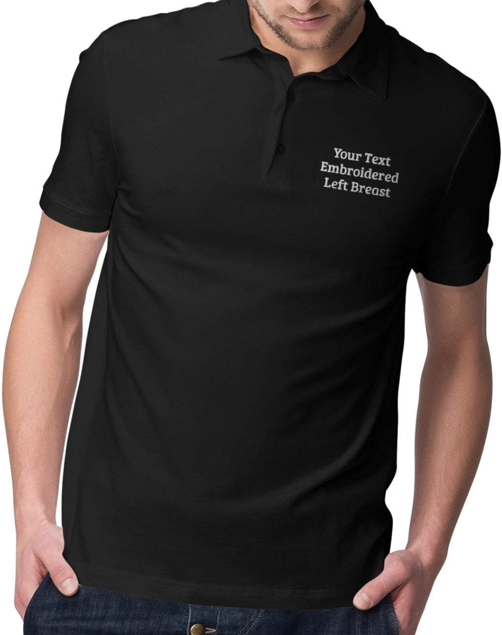 Embroidered Polo Shirt
