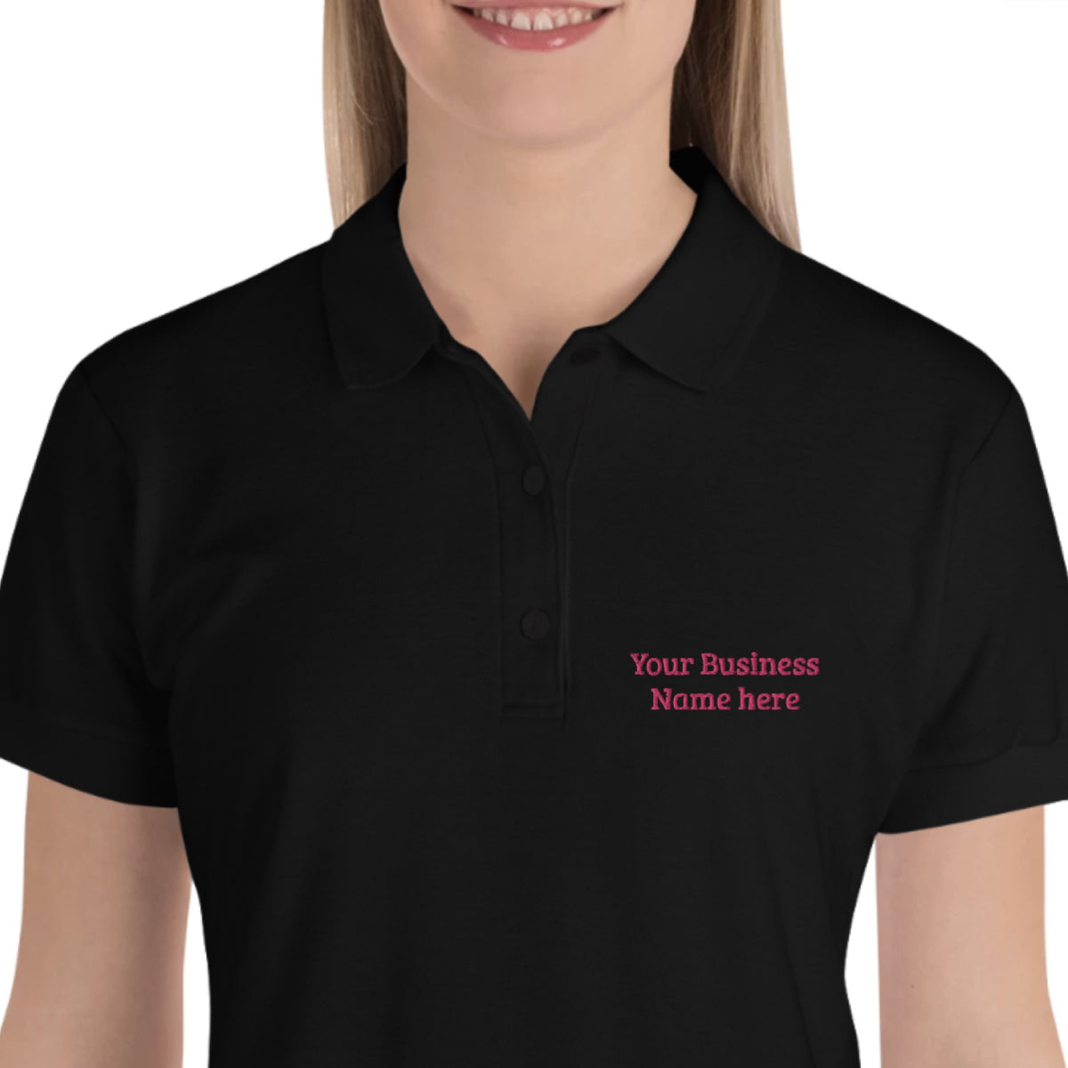 Embroidered Polo Shirt