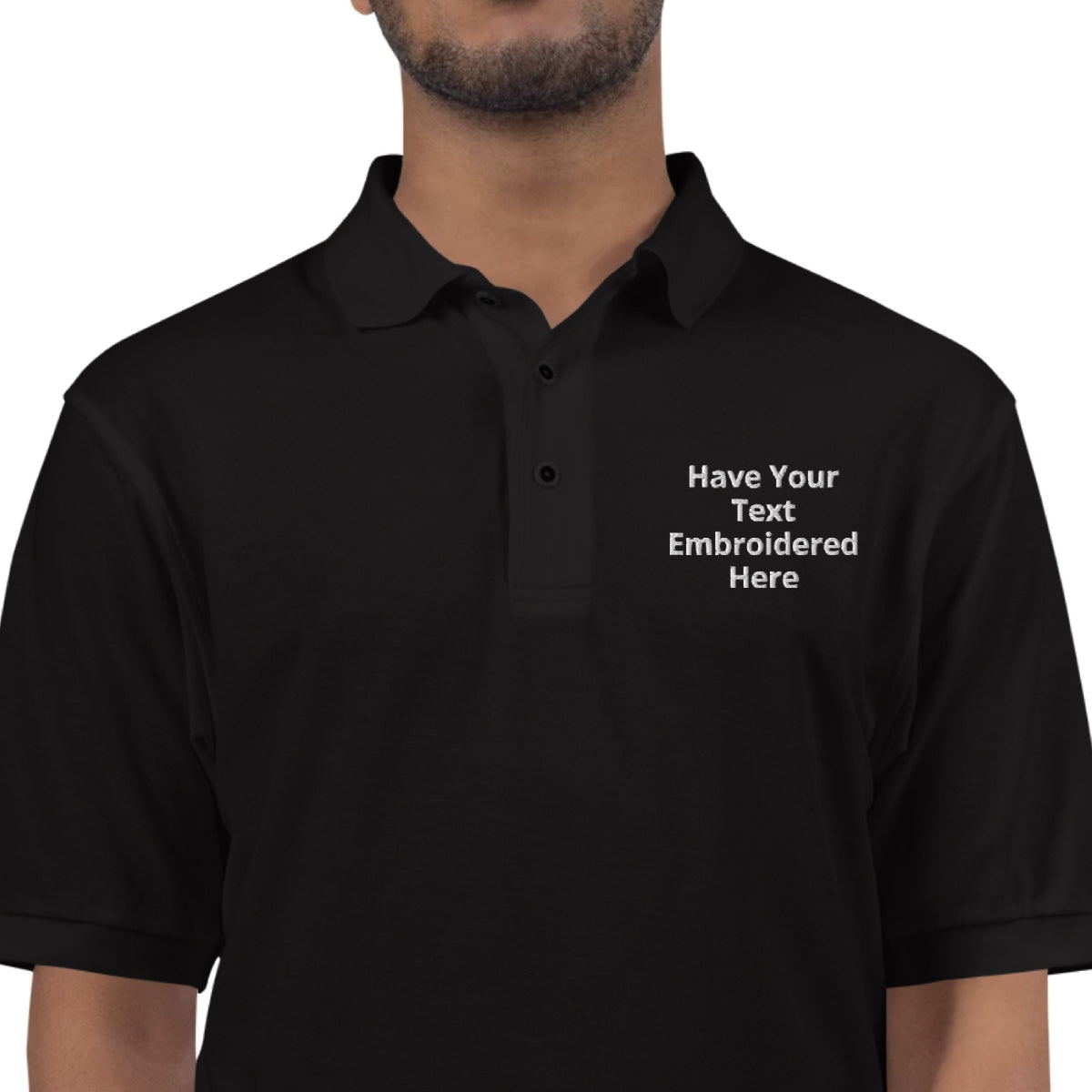 Embroidered Polo Shirt