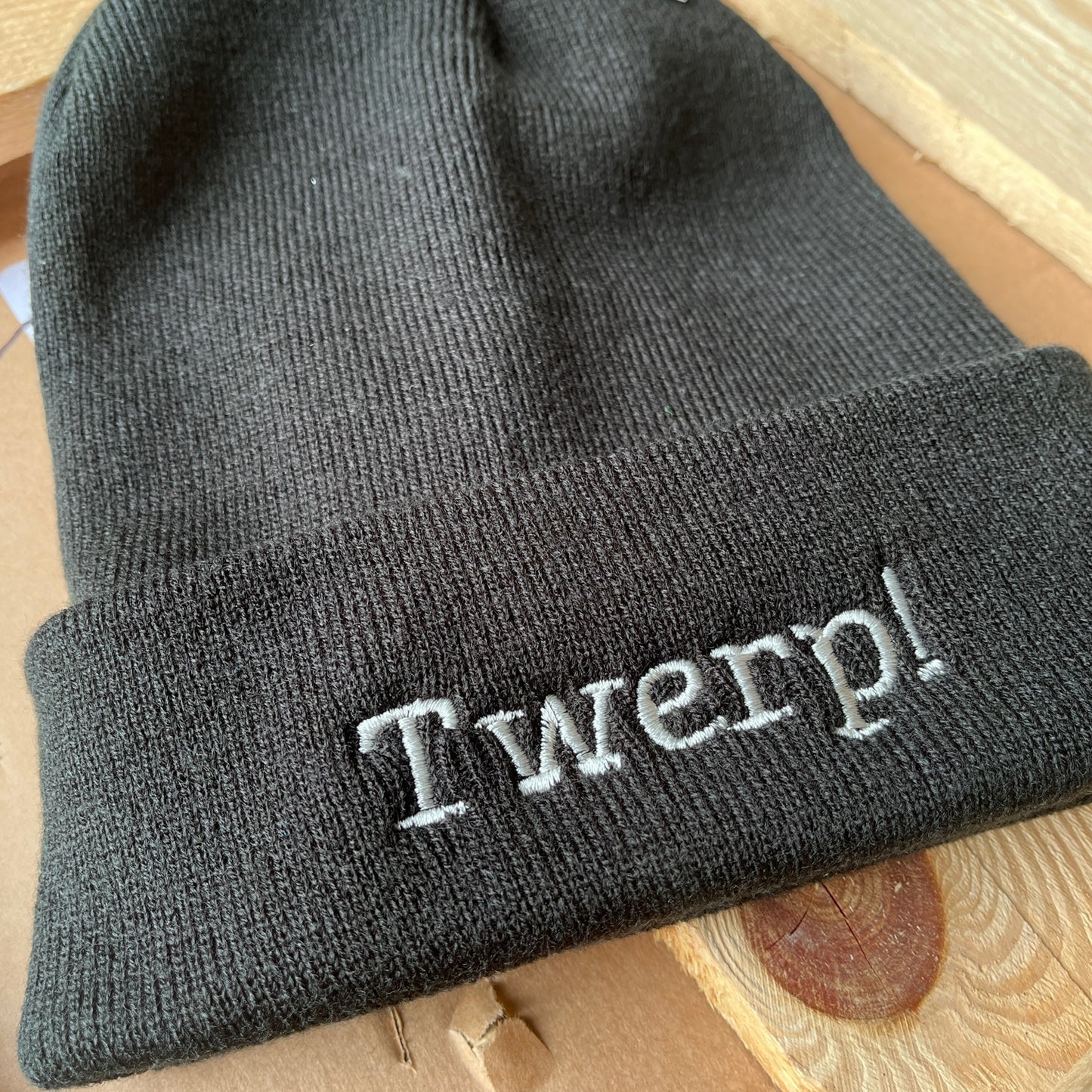 Embroidered Beanie