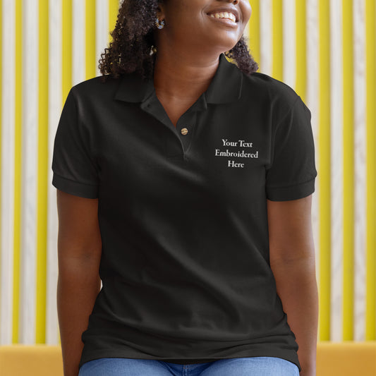 Embroidered Polo Shirt